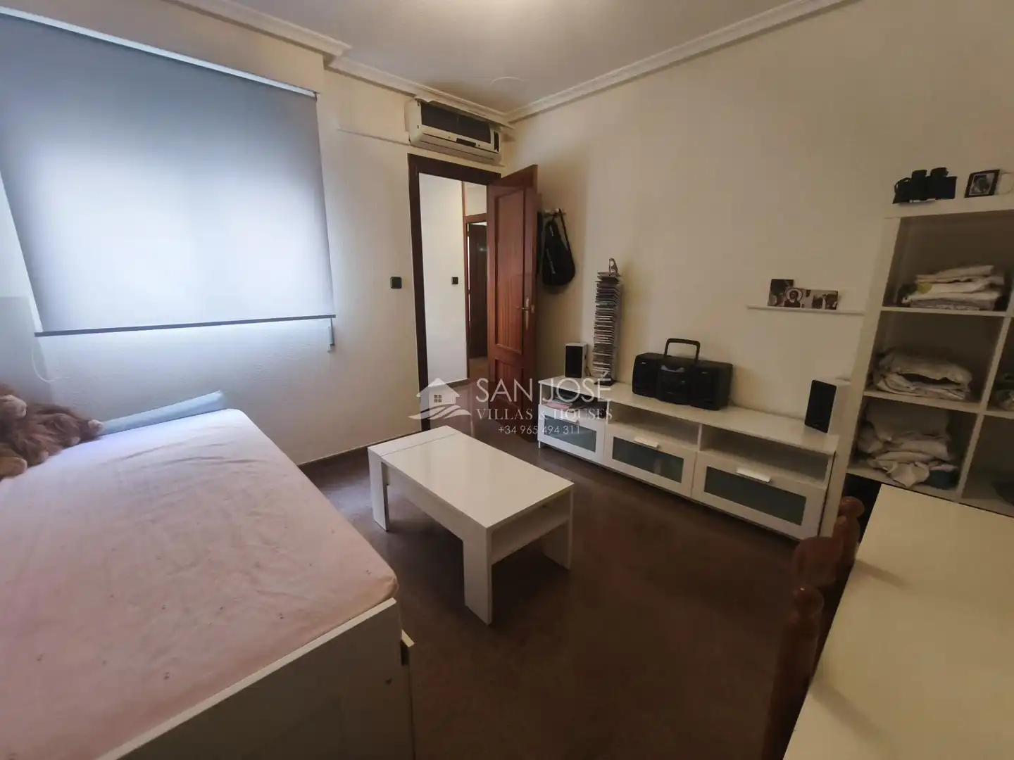 Bedroom of Flat for sale in Aspe  with Air Conditioner