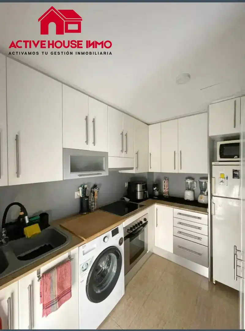 Kitchen of Flat for sale in La Ràpita  with Furnished, Oven and Washing machine