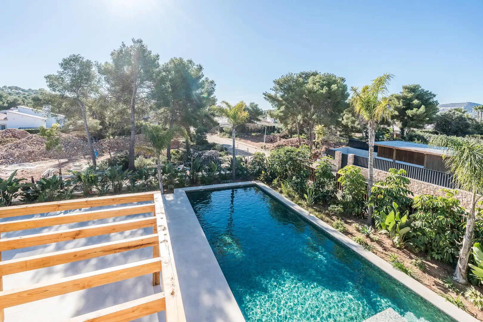 Swimming pool of Houses for sale in Jávea / Xàbia  with Air Conditioner, Heating and Private garden