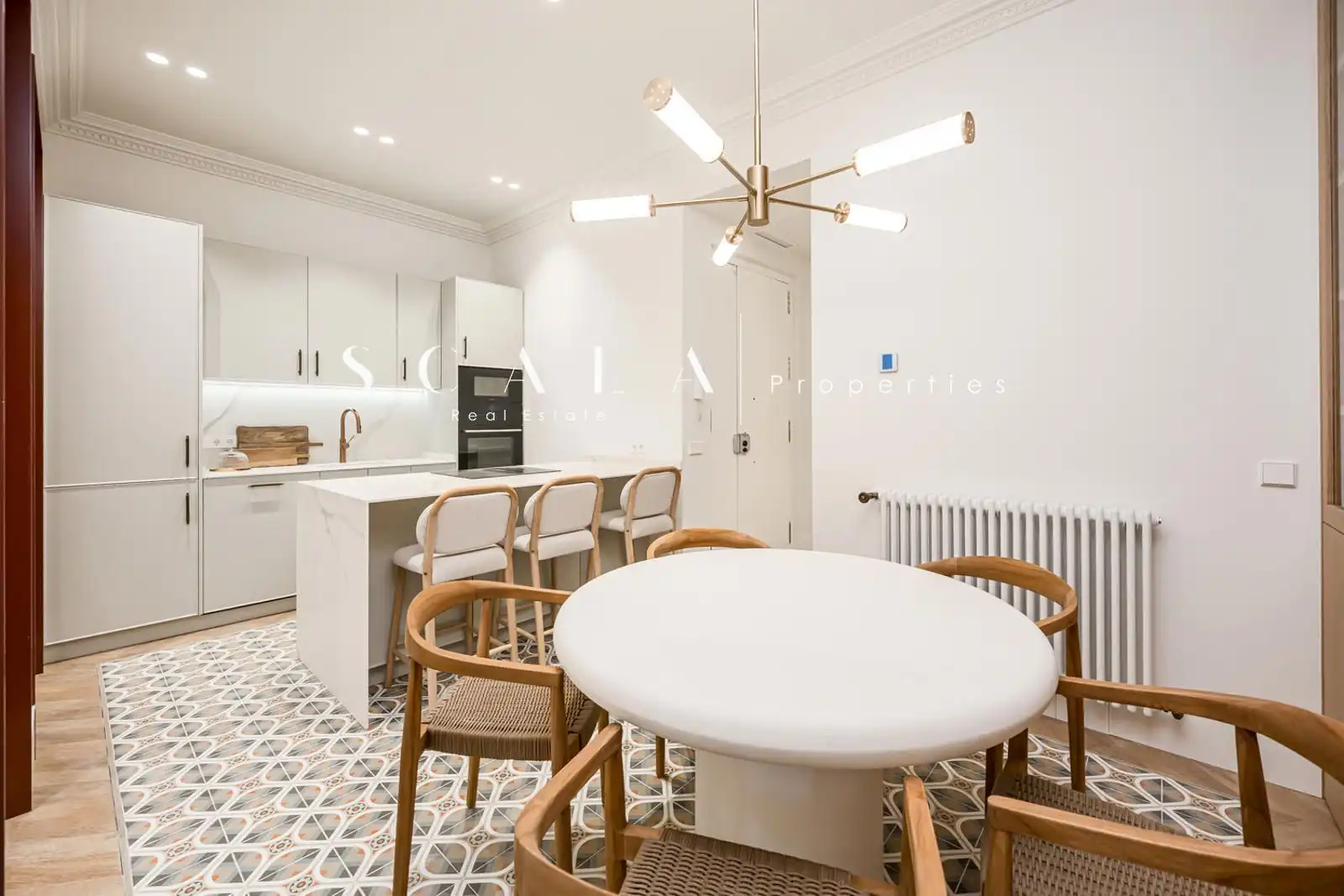 Küche von Wohnung zur Miete in Madrid mit Klimaanlage, Heizung und Terrasse