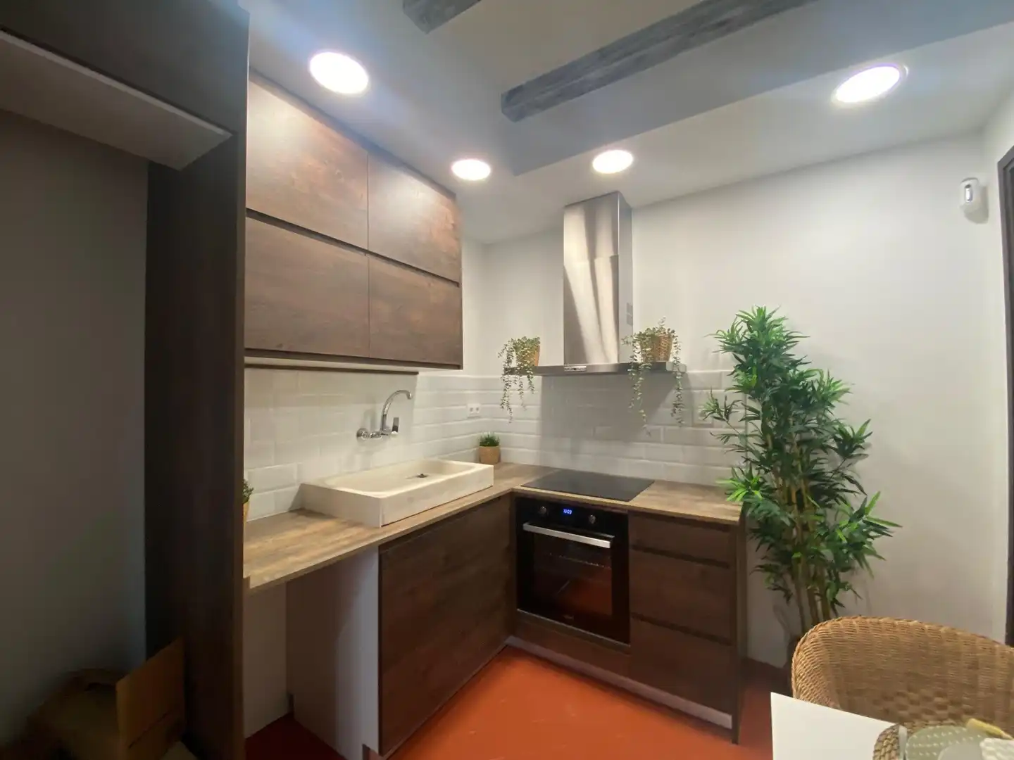 Cocina de Piso en venta en Barcelona con Terraza y Balcón