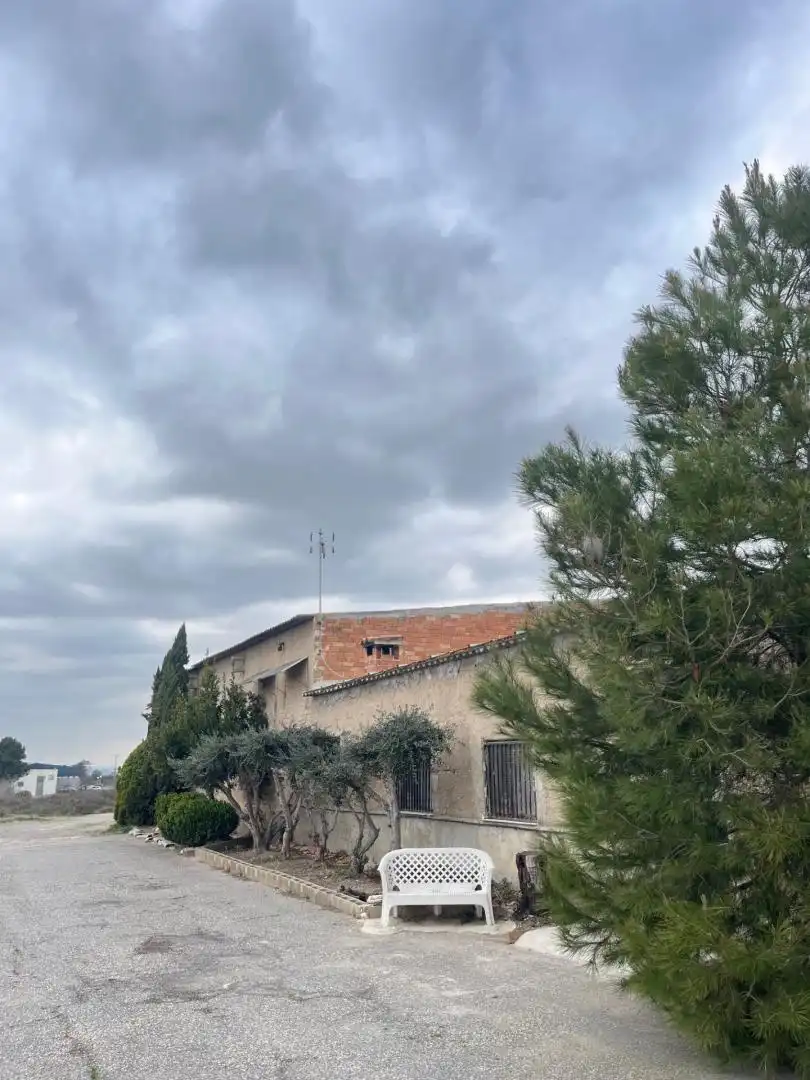 Vista exterior de Terreno industrial en venta en Bellvís