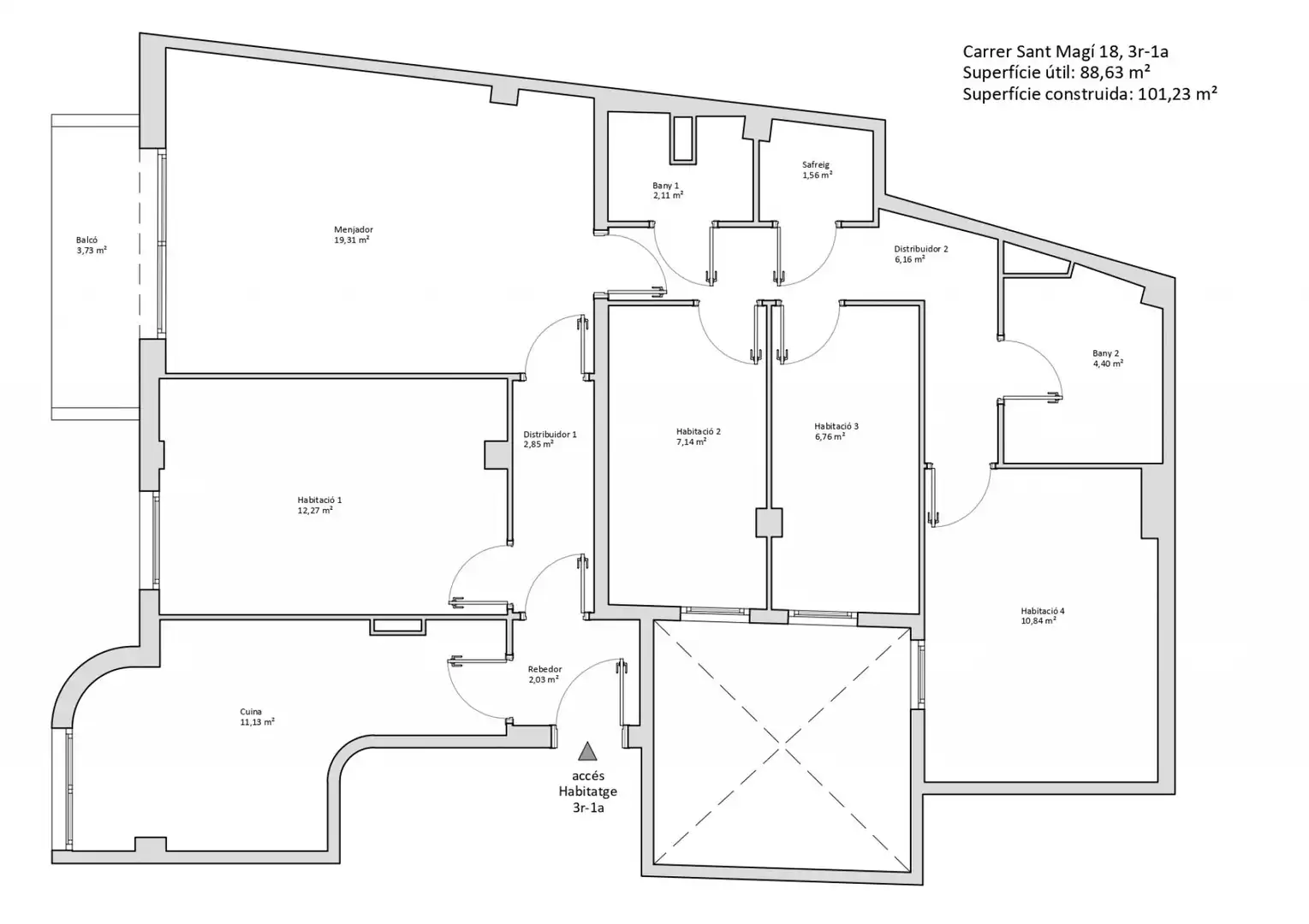 Flat for sale in Manresa  with Heating, Oven and Microwave
