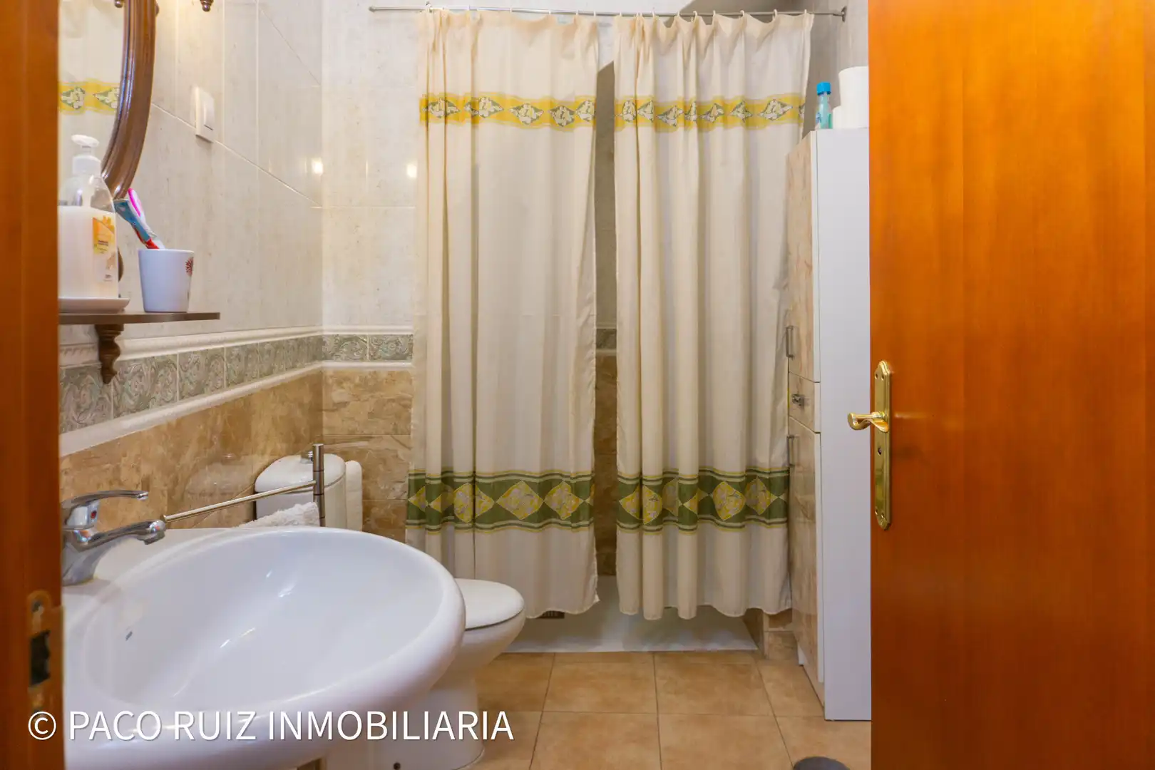 Badezimmer von Einfamilien-Reihenhaus zum Verkauf in Tabernas mit Abstellraum, Möbliert und Balkon
