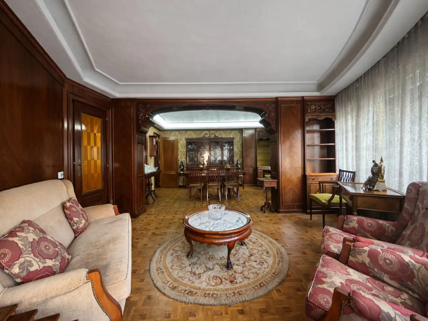 Living room of Flat for sale in Zaragoza  with Heating