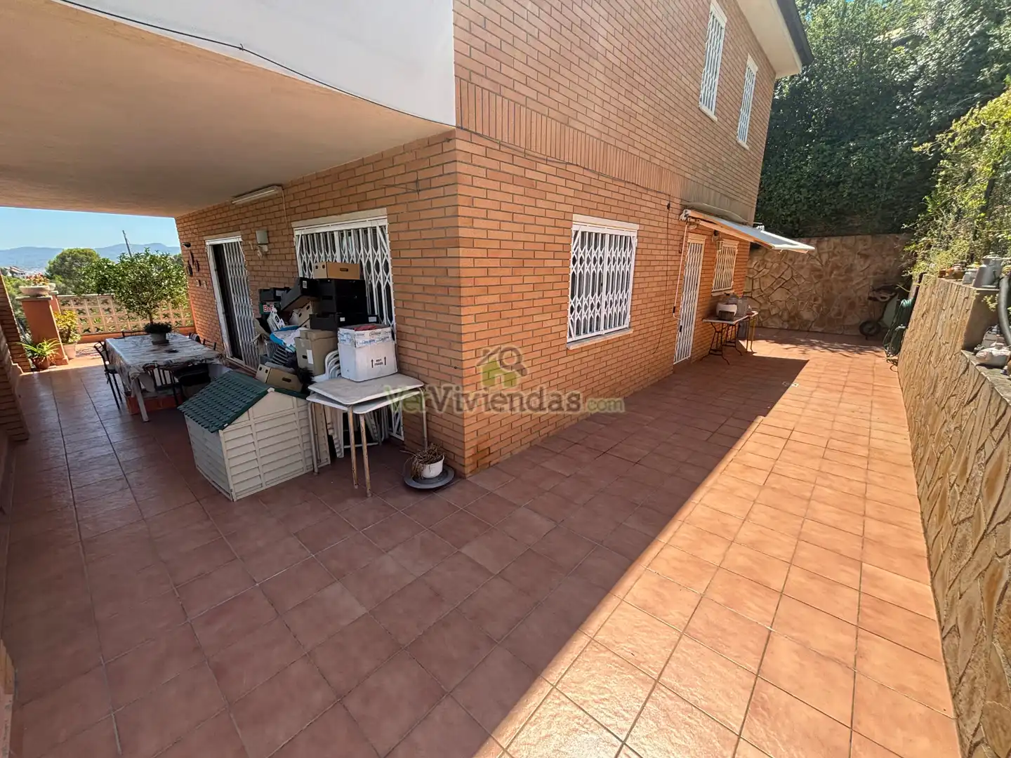 Garden of Houses for sale in Cervelló  with Air Conditioner, Heating and Private garden