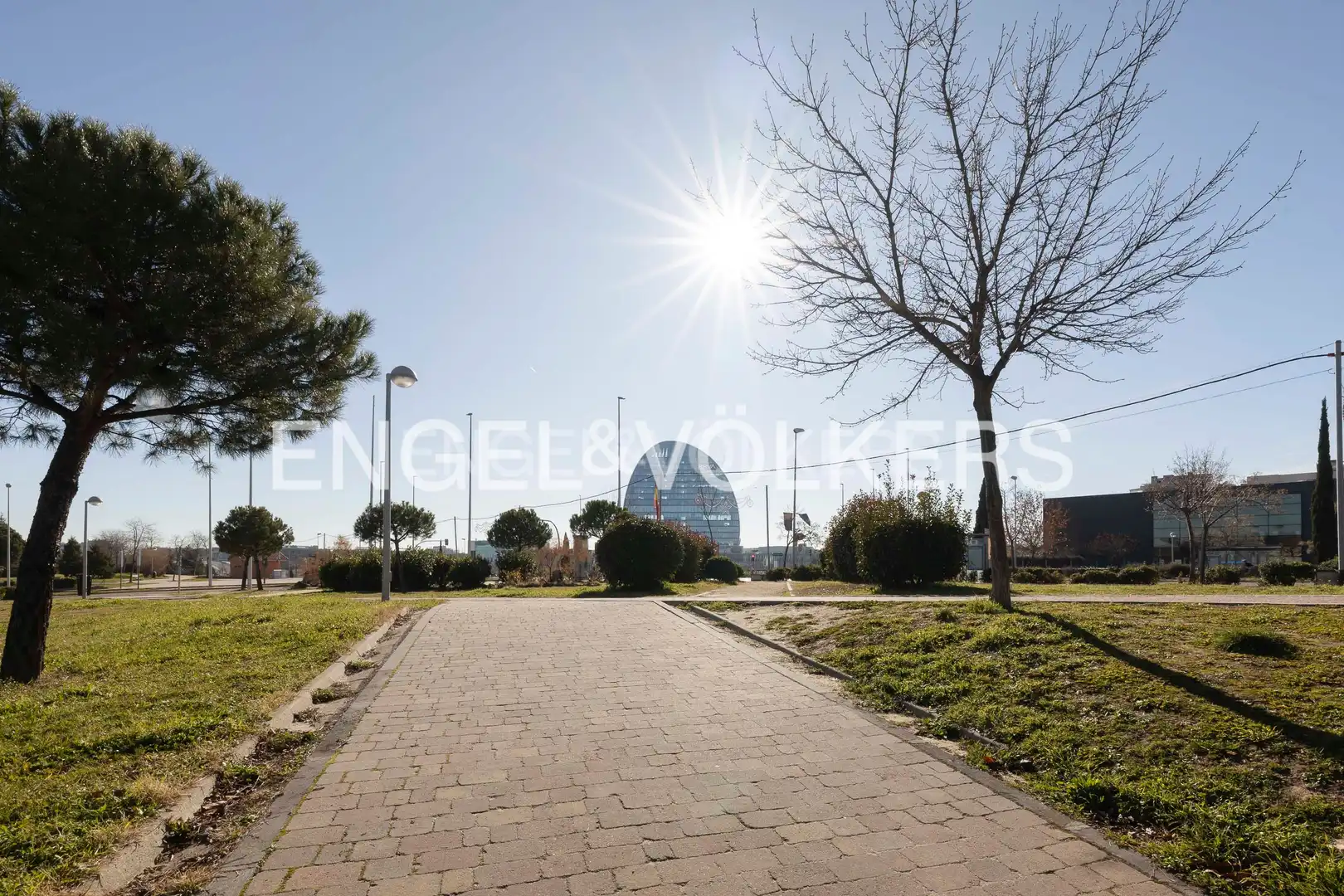Exterior view of Flat for rent in Madrid  with Heating, Parquet flooring and Swimming Pool