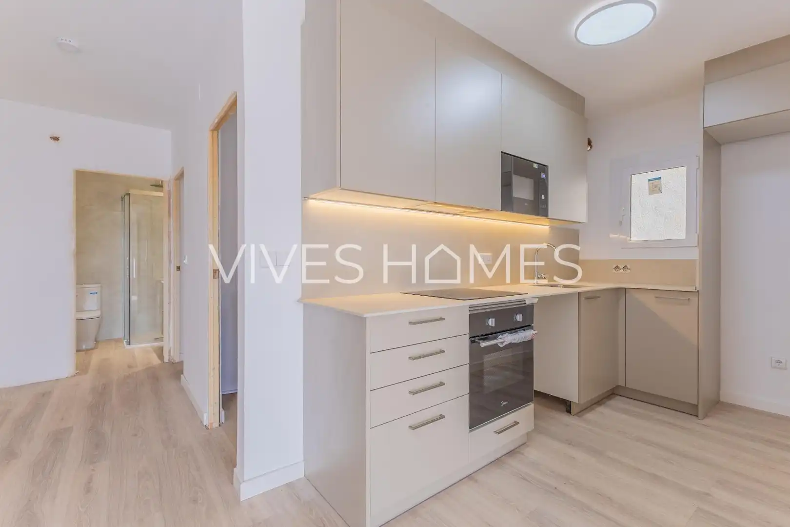 Cocina de Piso en venta en Caldes d'Estrac con Terraza y Balcón
