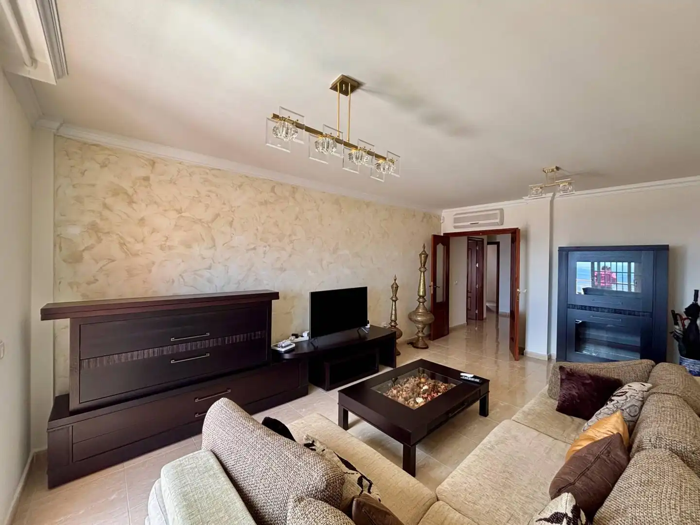 Sala de estar de Casa adosada en venta en Candelaria con Aire acondicionado, Terraza y Piscina