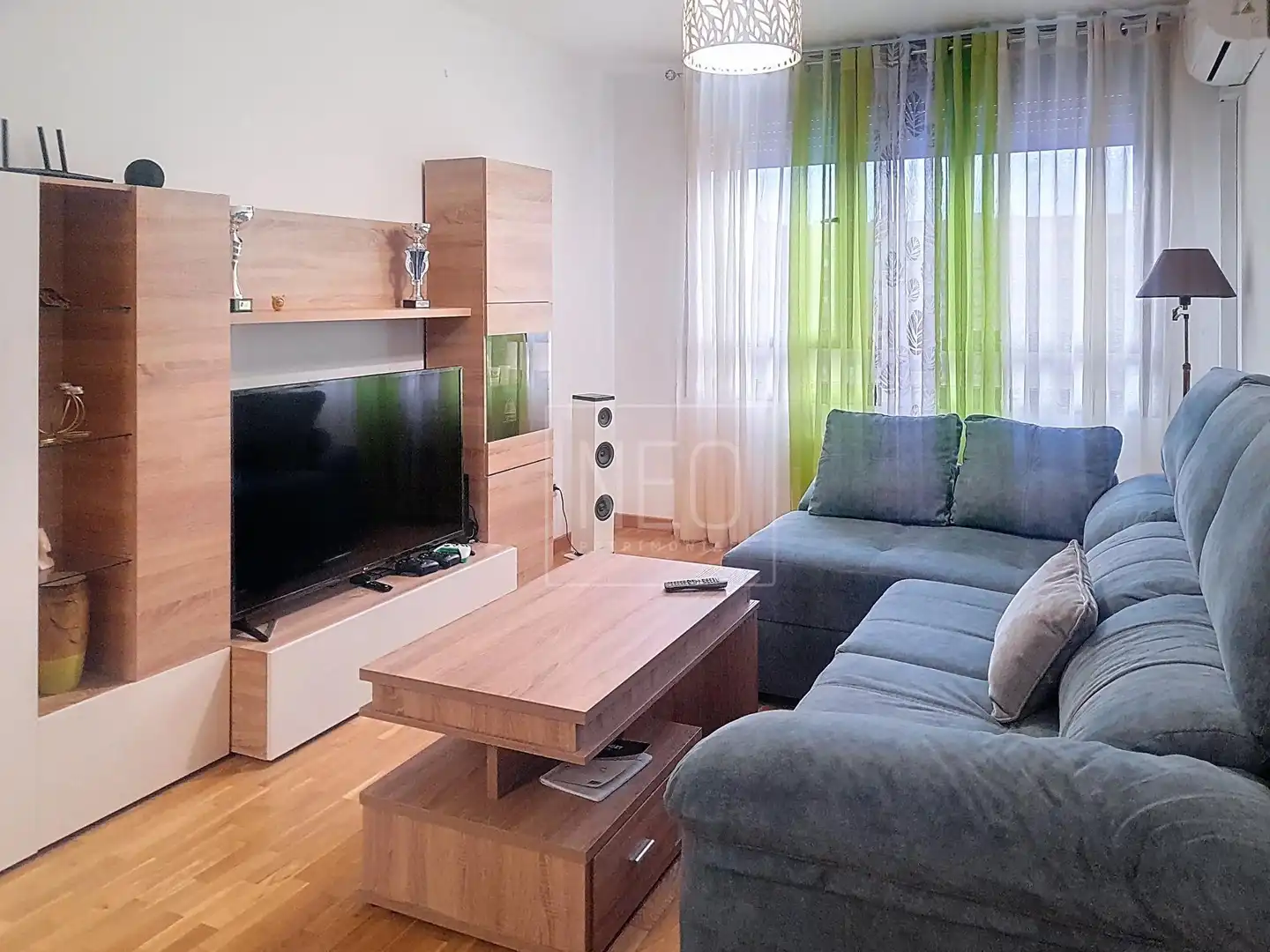 Sala d'estar de Pis en venda en Torrejón de Ardoz amb Aire condicionat, Calefacció i Jardí privat