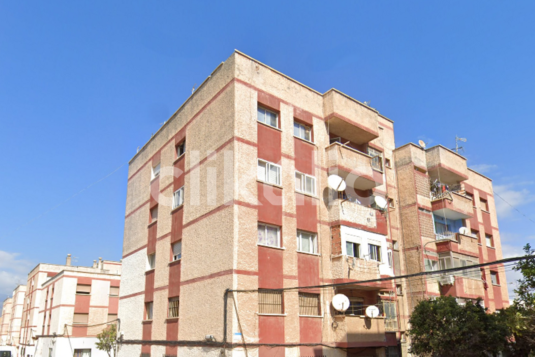 Exterior view of Flat for sale in Roquetas de Mar