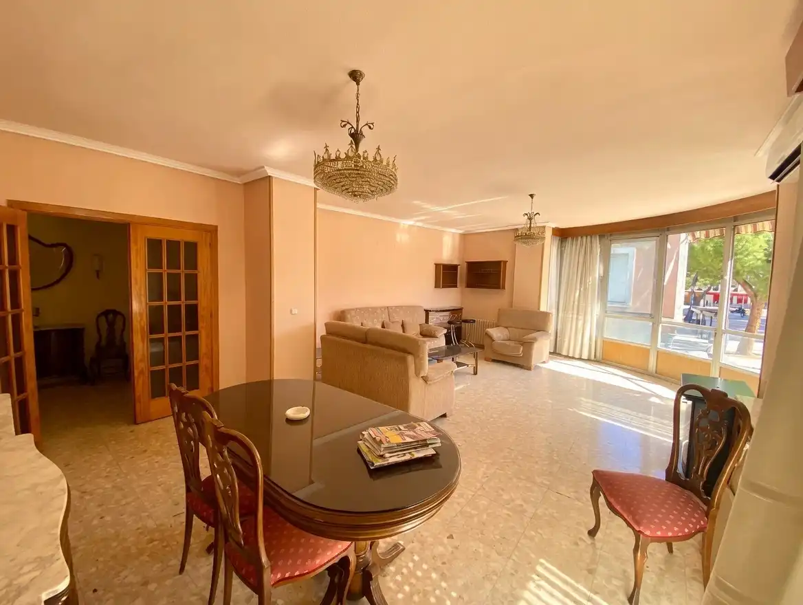 Sala de estar de Piso en venta en Daimiel con Aire acondicionado, Calefacción y Parquet