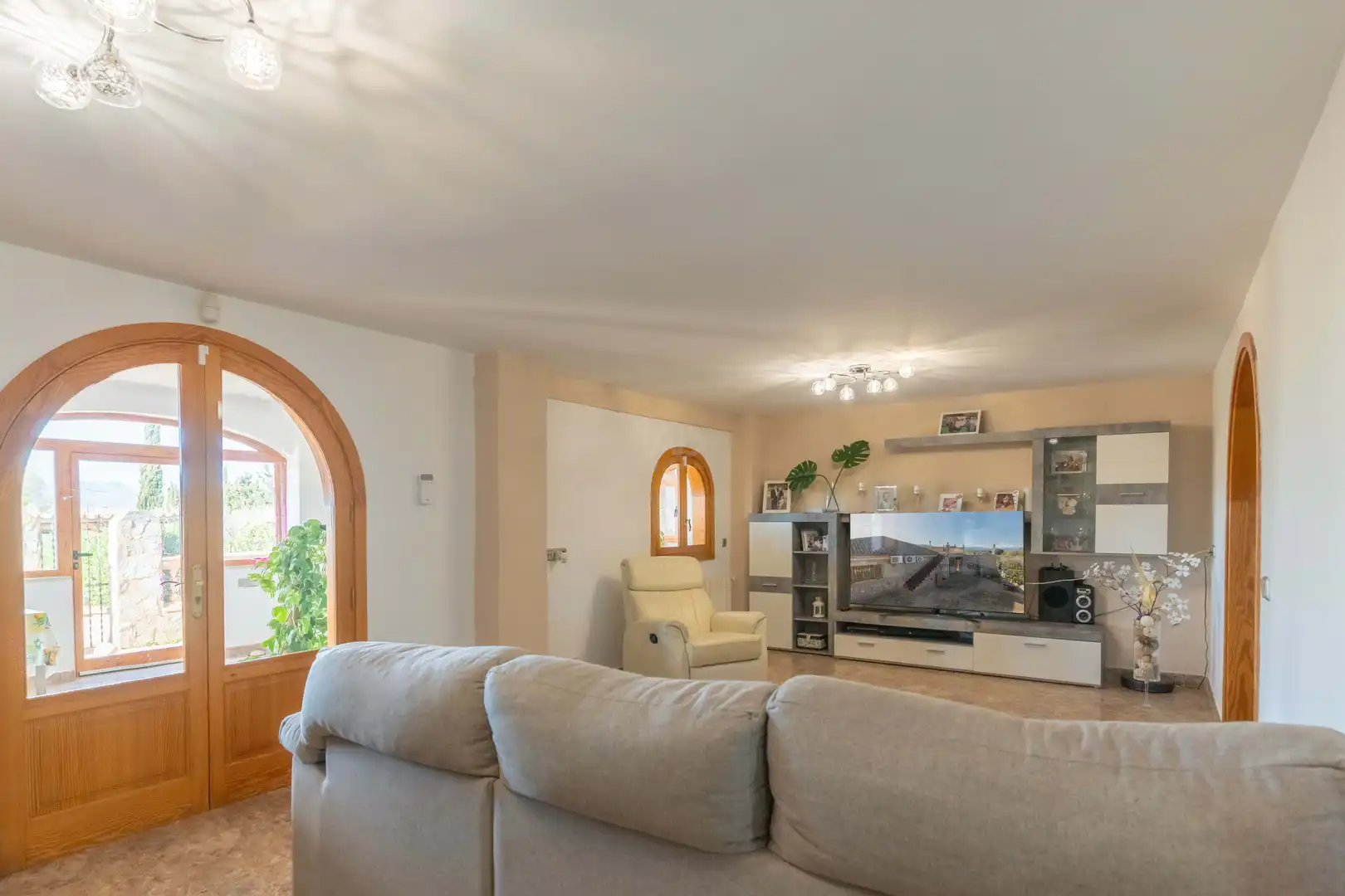 Sala de estar de Casa o chalet en venta en Santa Eugènia con Aire acondicionado, Calefacción y Terraza