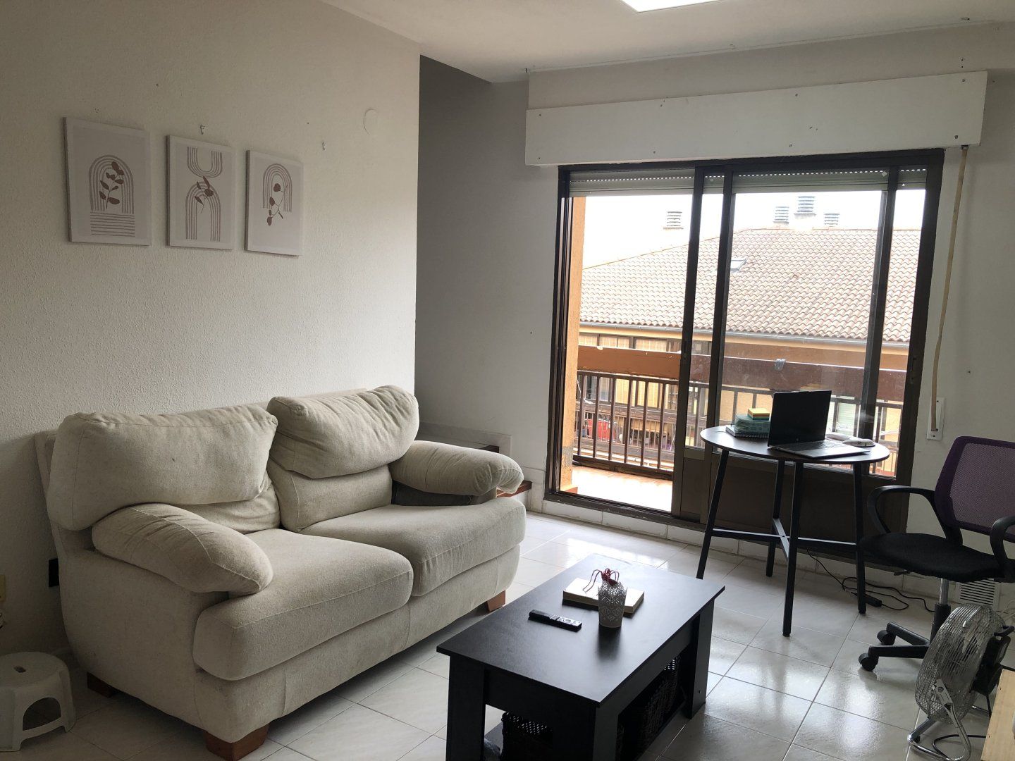 Living room of Flat for sale in San Cristóbal de Segovia  with Heating, Terrace and Swimming Pool