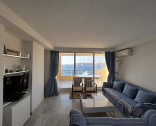 Living room of Apartment to rent in Calvià  with Air Conditioner, Swimming Pool and Furnished
