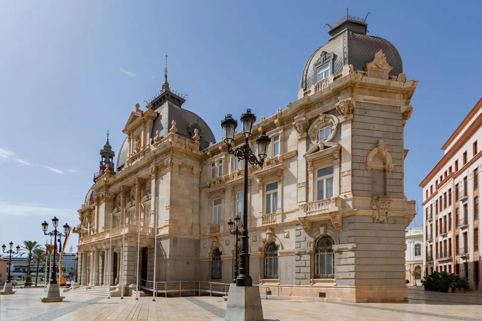 Vista exterior de Piso en venta en Cartagena con Aire acondicionado, Trastero y Amueblado