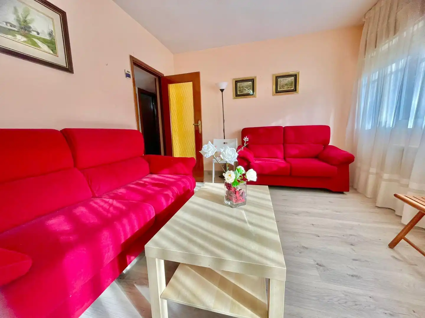 Sala de estar de Piso en venta en Madrid