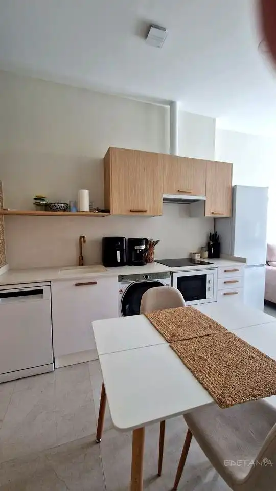 Cocina de Estudio de alquiler en Moncada con Aire acondicionado y Amueblado