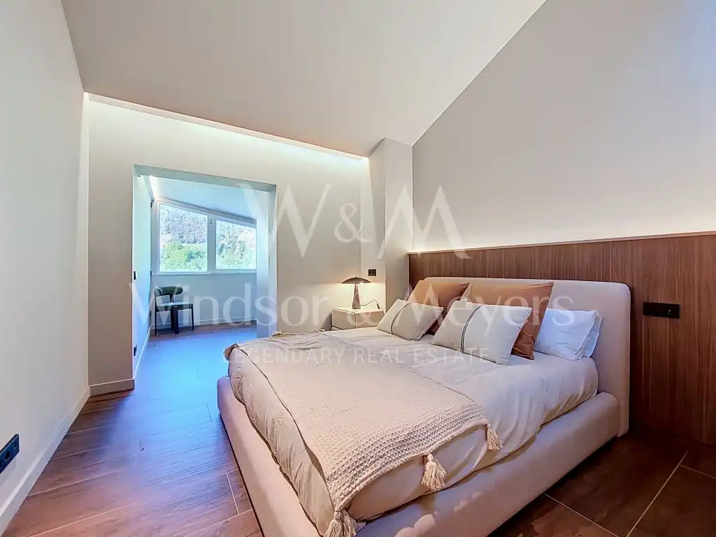Schlafzimmer von Dachboden zur Miete in La Massana mit Heizung, Möbliert und Ofen