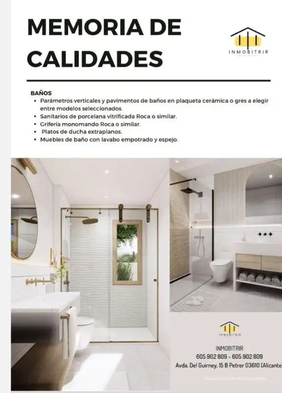 Bany de Casa o xalet en venda en Aspe amb Calefacció, Jardí privat i Terrassa