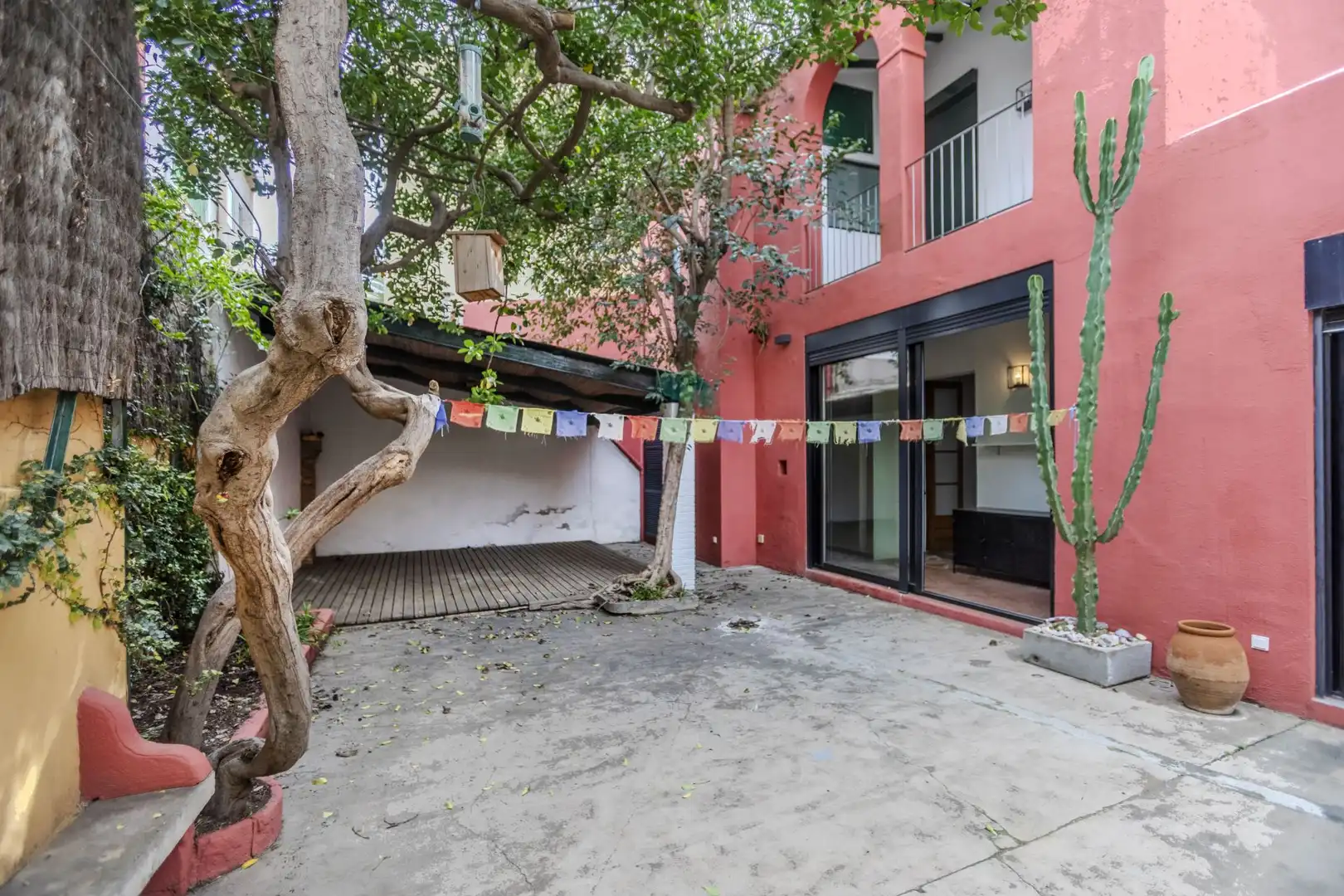 Jardín de Casa adosada en venta en Barcelona con Parquet y Terraza