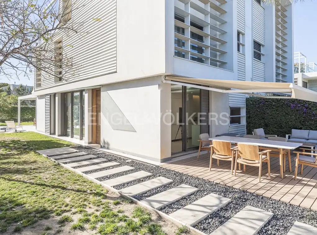 Terrace of Detached homes for sale in Gavà  with Air Conditioner, Heating and Private garden