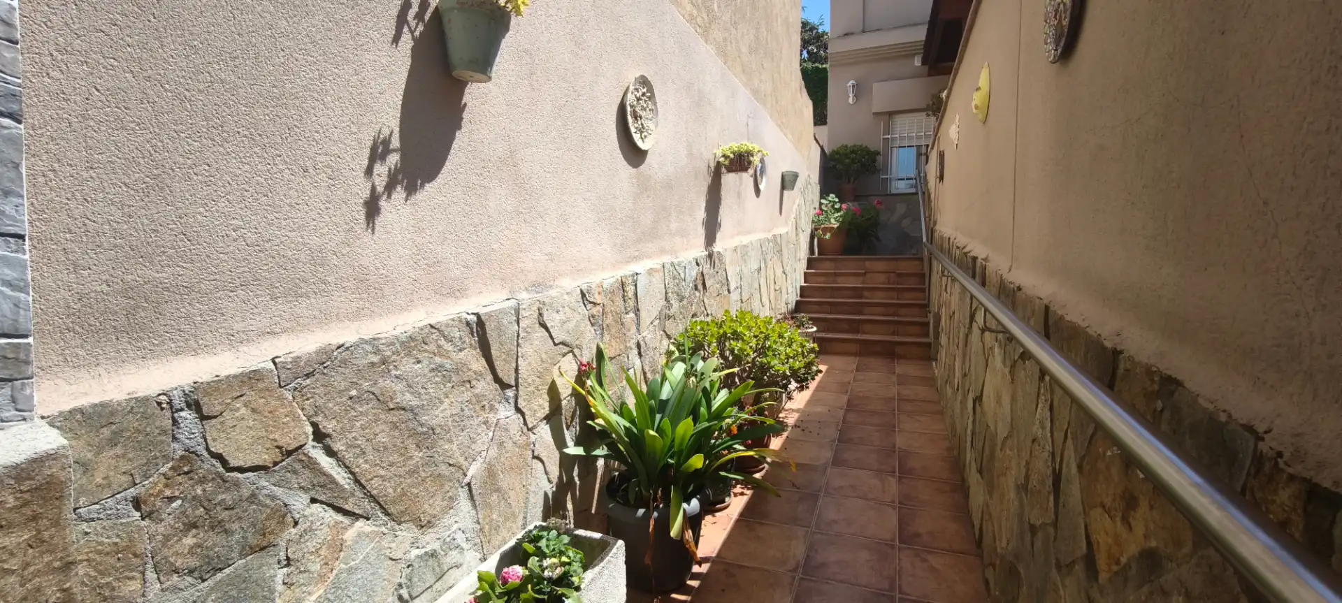 Terraza de Casa o chalet en venta en Montgat con Aire acondicionado, Jardín privado y Terraza