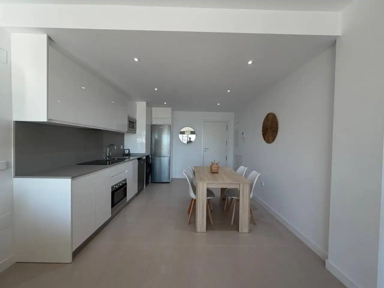 Kitchen of Flat for sale in Torrox  with Storage room, Furnished and Balcony