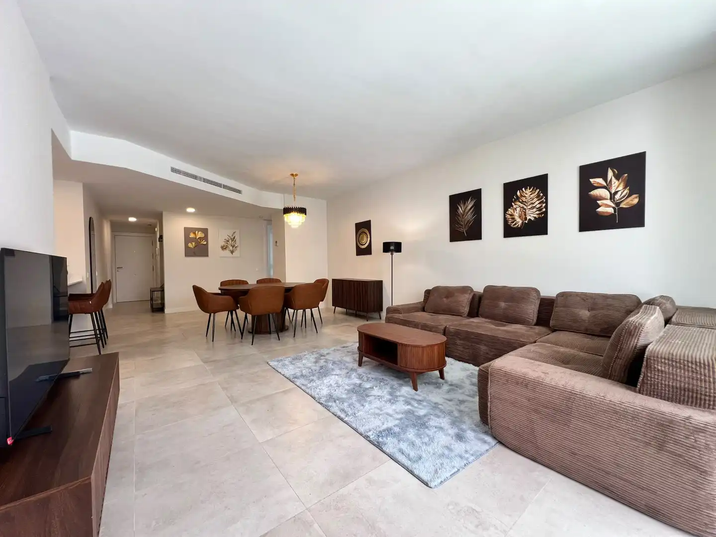 Sala de estar de Planta baja de alquiler en Selwo