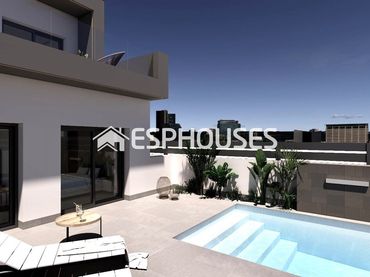 Detached house with balcony for sale in Benijófar