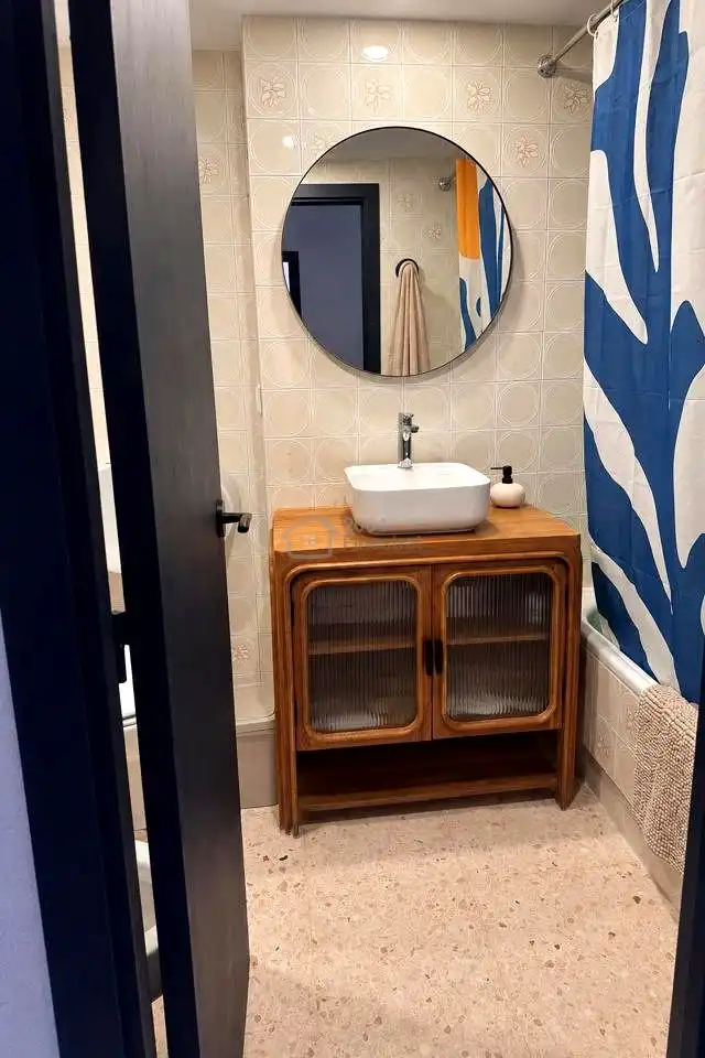 Bathroom of Flat for rent in Benidorm  with Terrace and Community pool