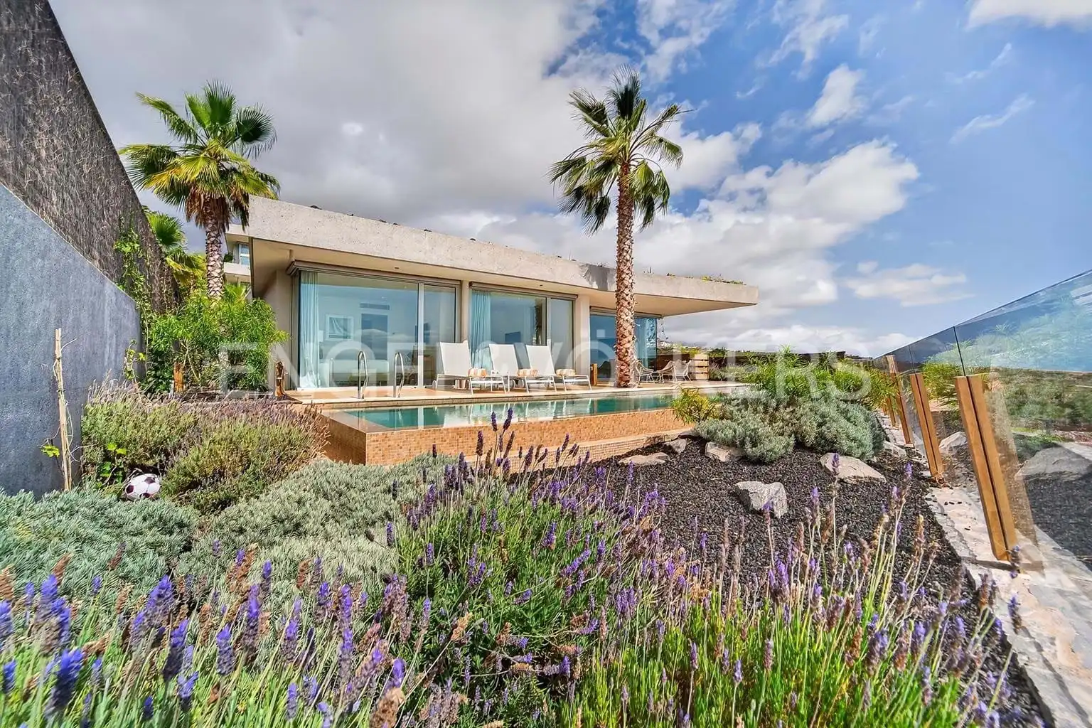 Exterior view of Houses for sale in Guía de Isora  with Air Conditioner, Terrace and Swimming Pool