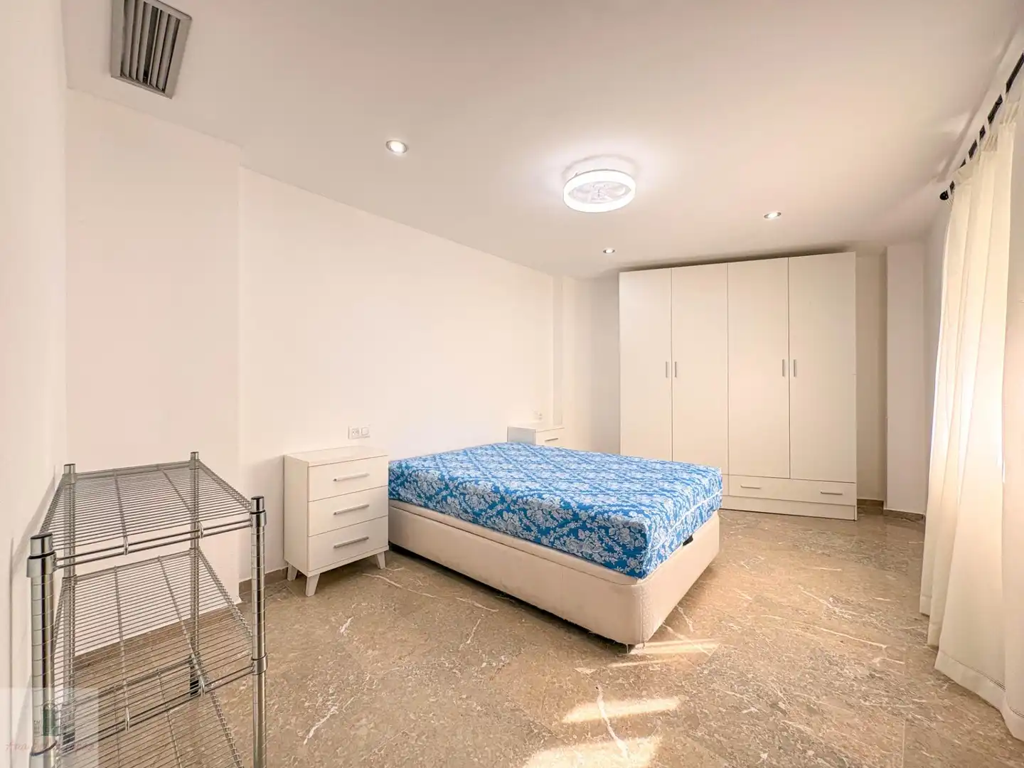 Bedroom of Apartments for rent in Badajoz  with Heating and Furnished