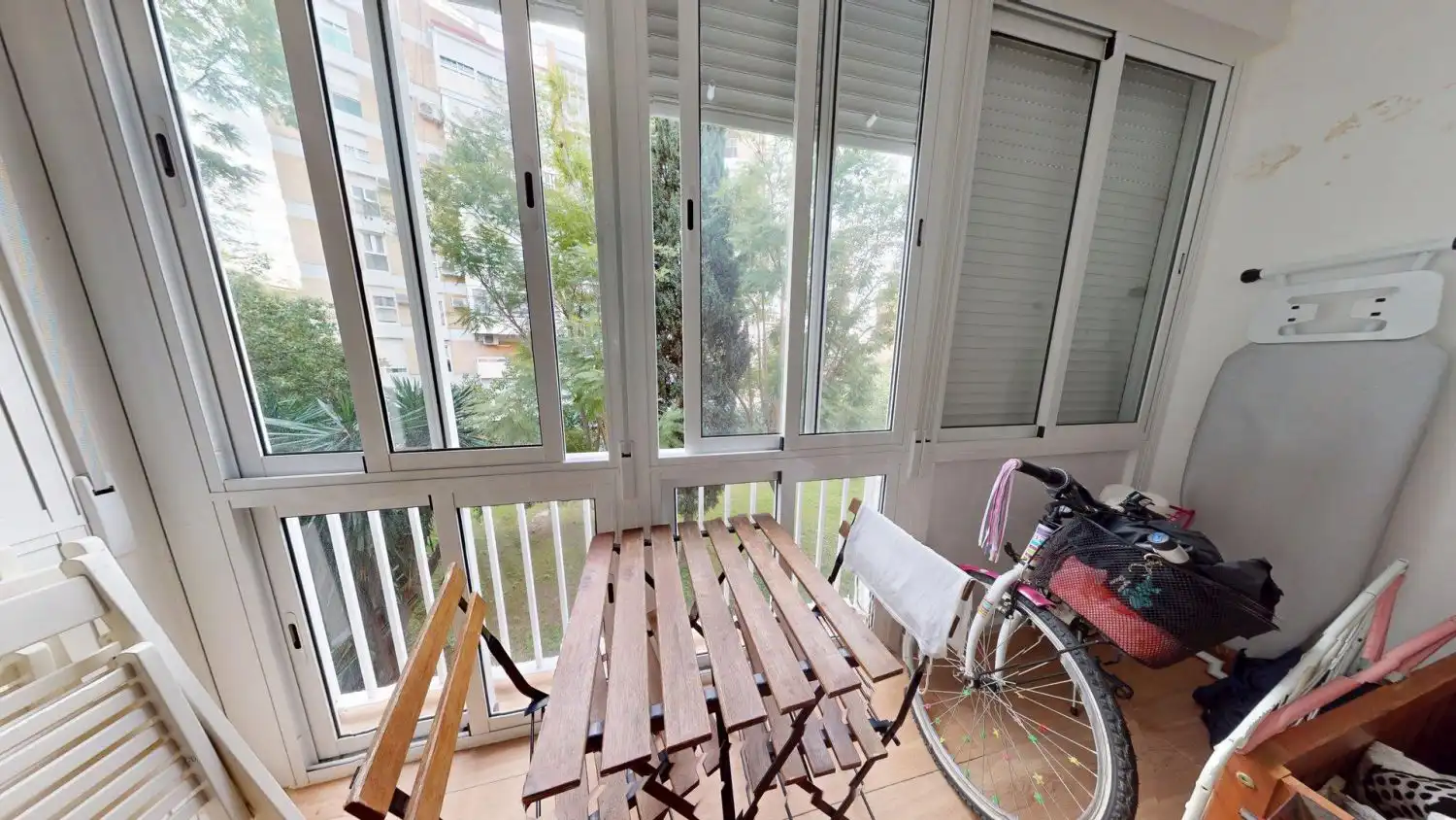 Balcony of Flat for sale in Sevilla  with Air Conditioner, Heating and Terrace