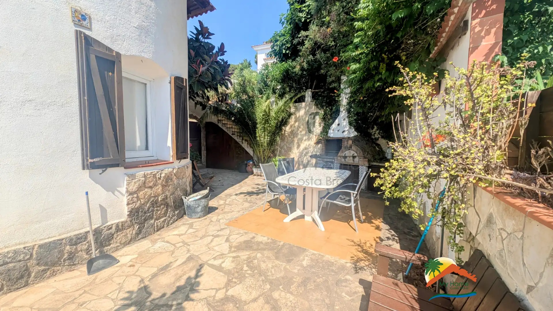 Jardín de Casa o chalet en venta en Lloret de Mar con Calefacción, Jardín privado y Parquet