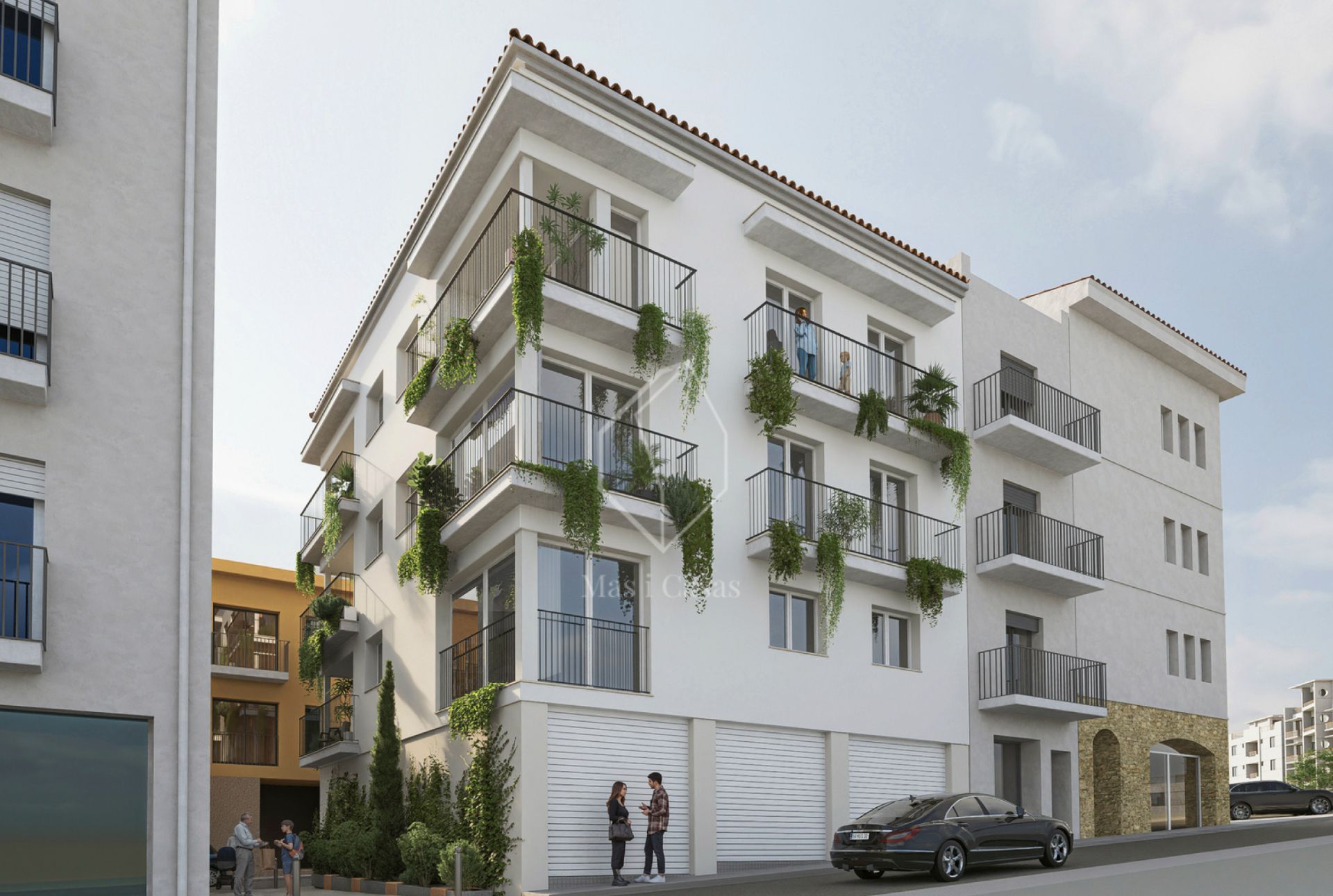 Exterior view of Duplex for sale in L'Escala  with Air Conditioner, Heating and Terrace