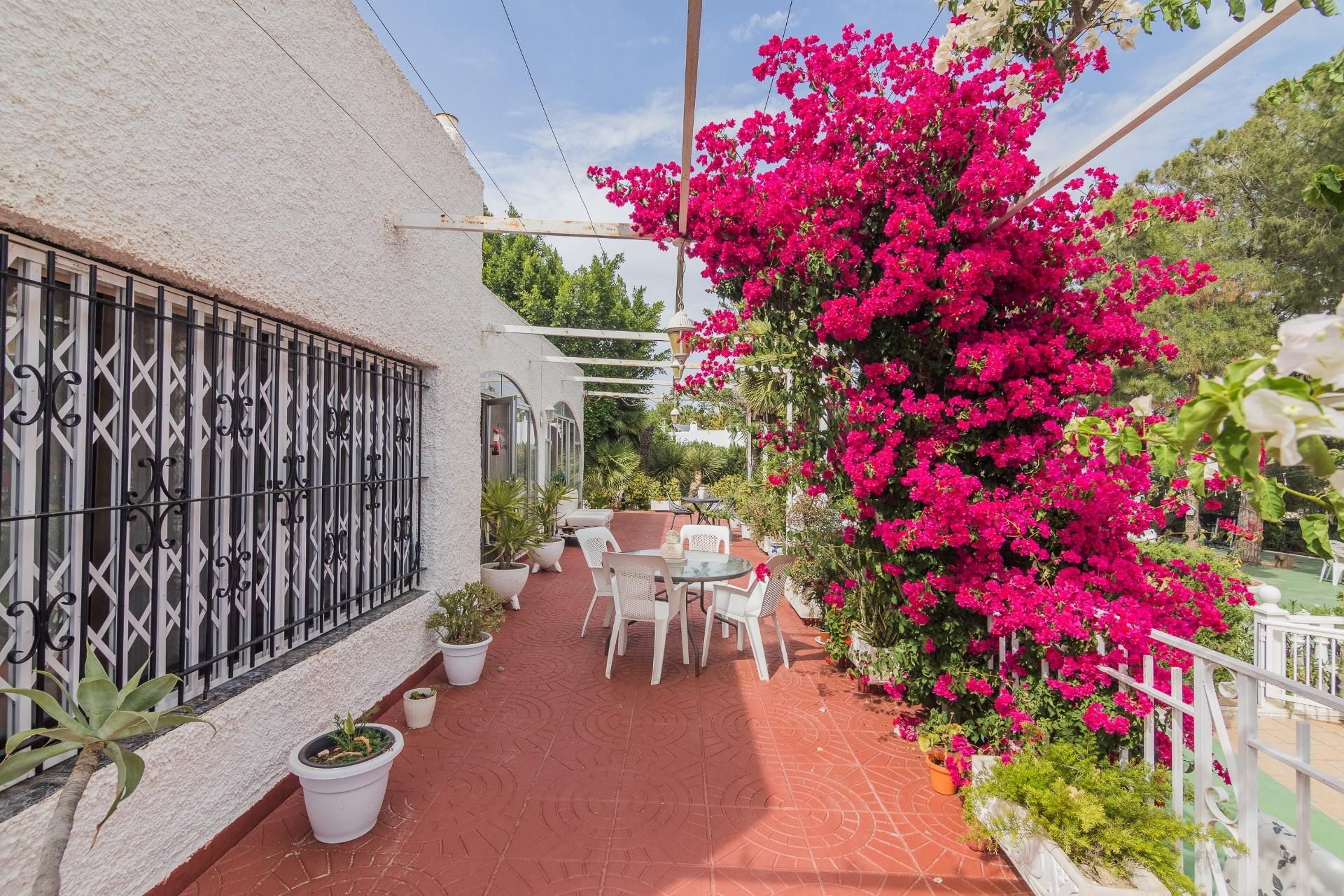 Jardí de Casa o xalet en venda en Elche / Elx amb Aire condicionat, Calefacció i Jardí privat