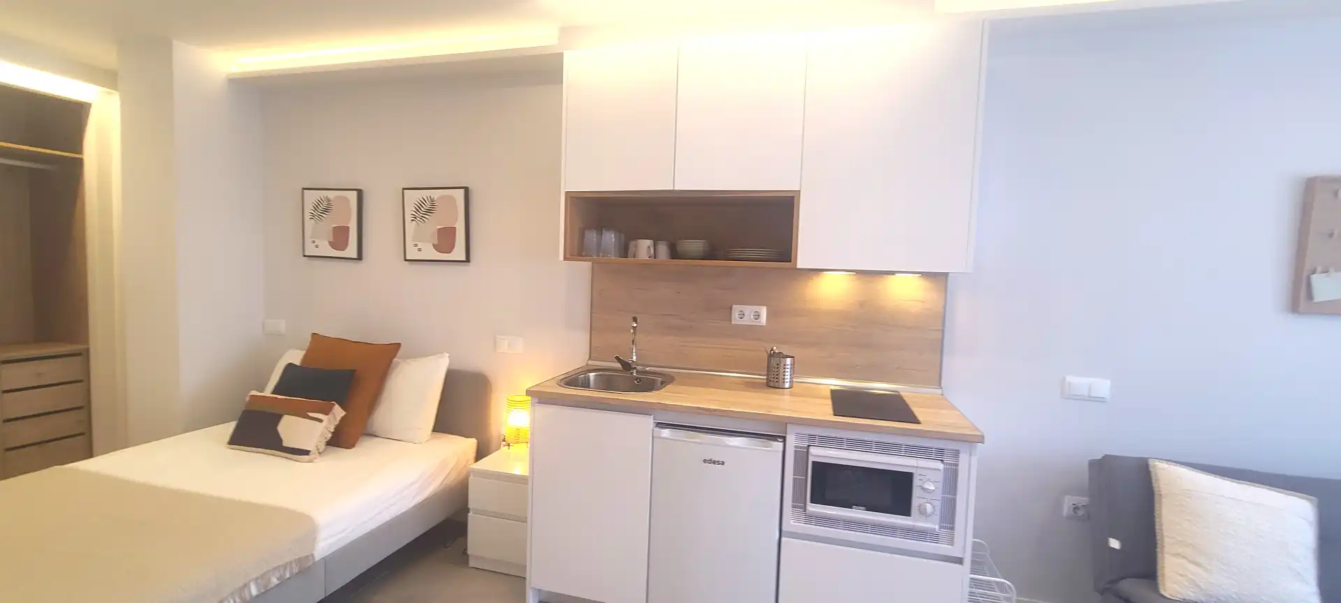 Cocina de Loft de alquiler en Madrid con Aire acondicionado, Calefacción y Amueblado