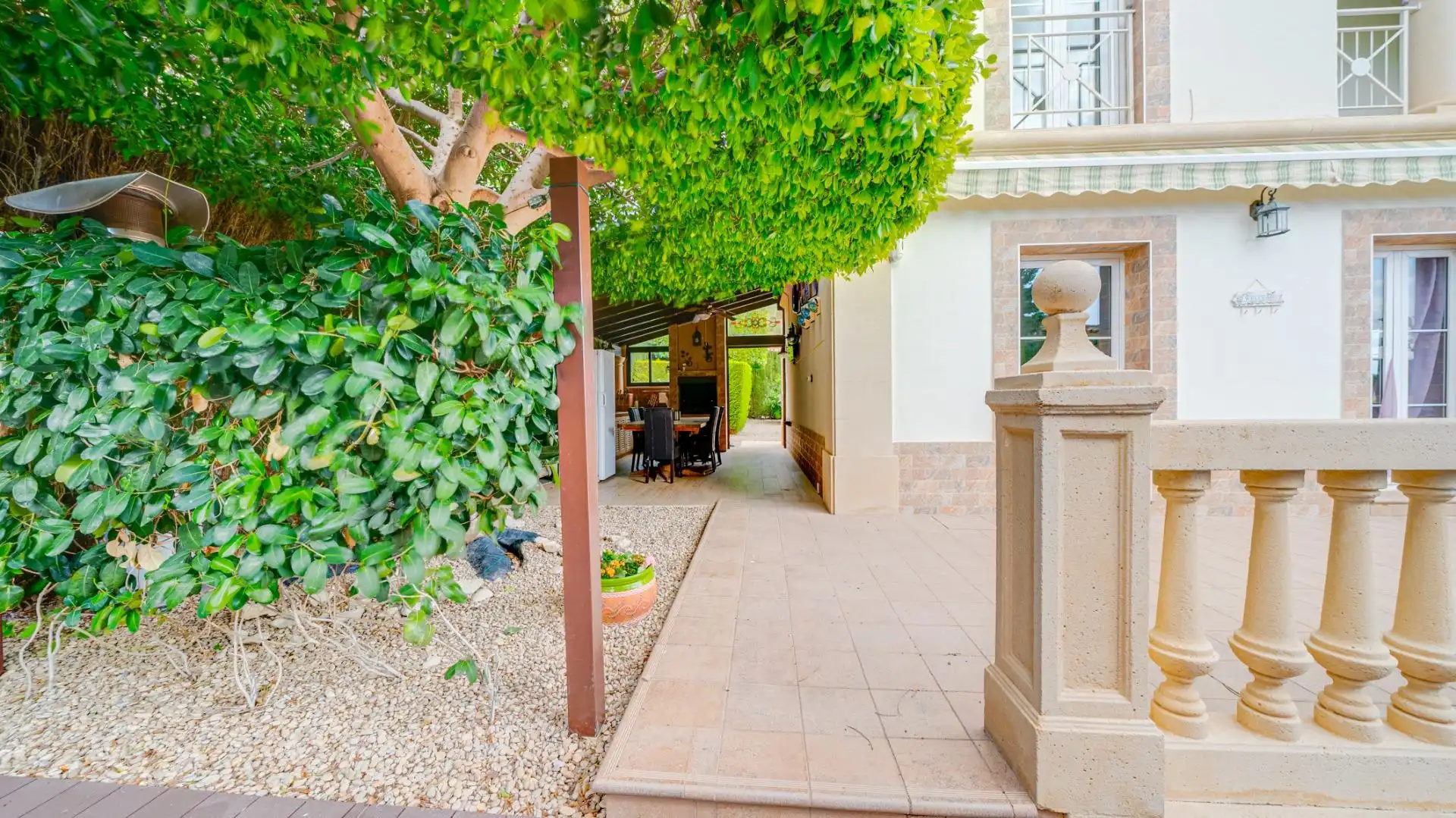 Garten von Haus oder Chalet zum Verkauf in Finestrat mit Klimaanlage, Heizung und Privatgarten