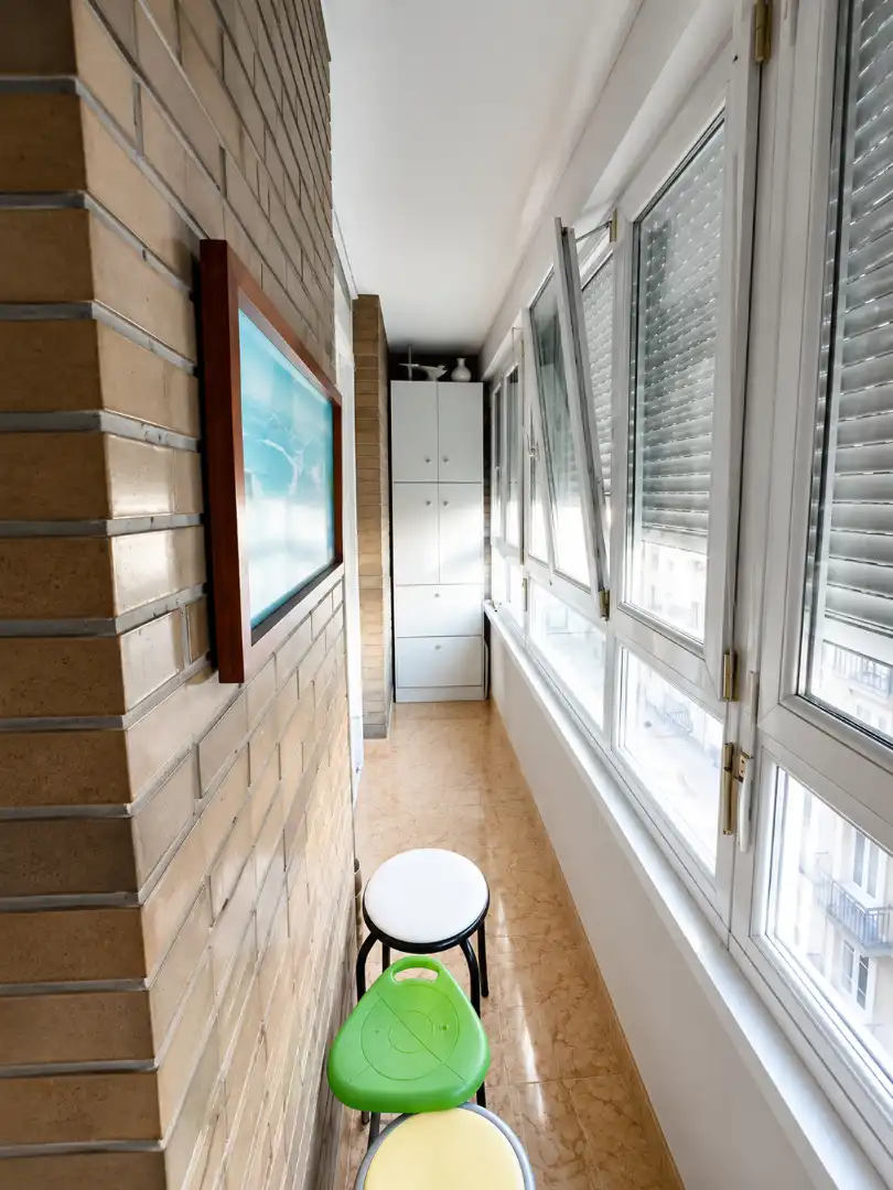 Terrasse von Wohnung zur Miete in Santander mit Heizung, Abstellraum und Möbliert