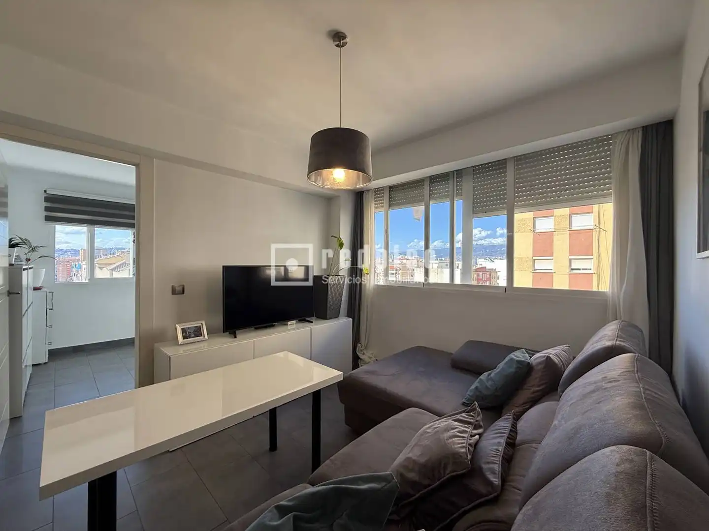 Sala de estar de Piso en venta en Málaga con Aire acondicionado y Amueblado