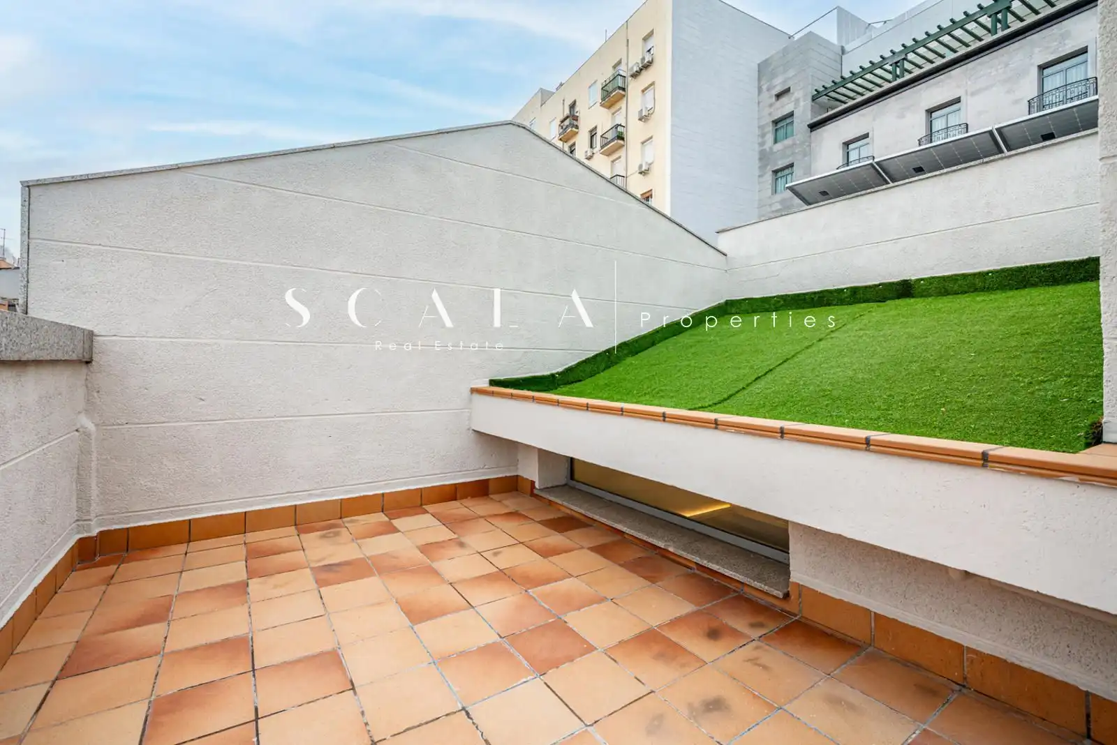 Terrasse von Maisonette zur Miete in Madrid mit Klimaanlage, Heizung und Terrasse