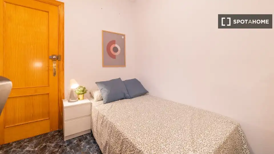Habitación de Piso para compartir en Massamagrell con Aire acondicionado, Calefacción y Amueblado