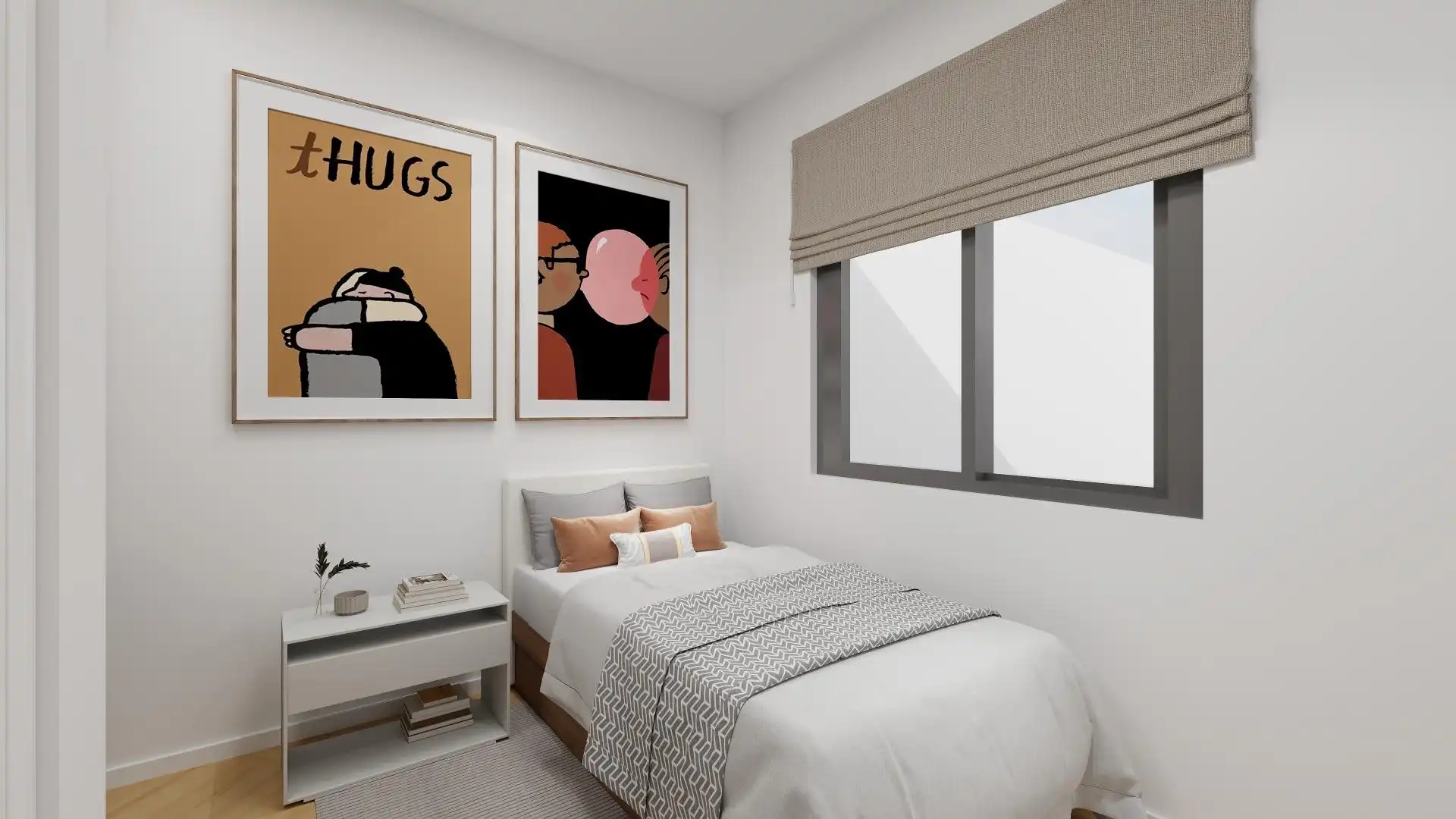 Habitación de Casa o chalet en venta en Gelves con Terraza y Piscina comunitaria