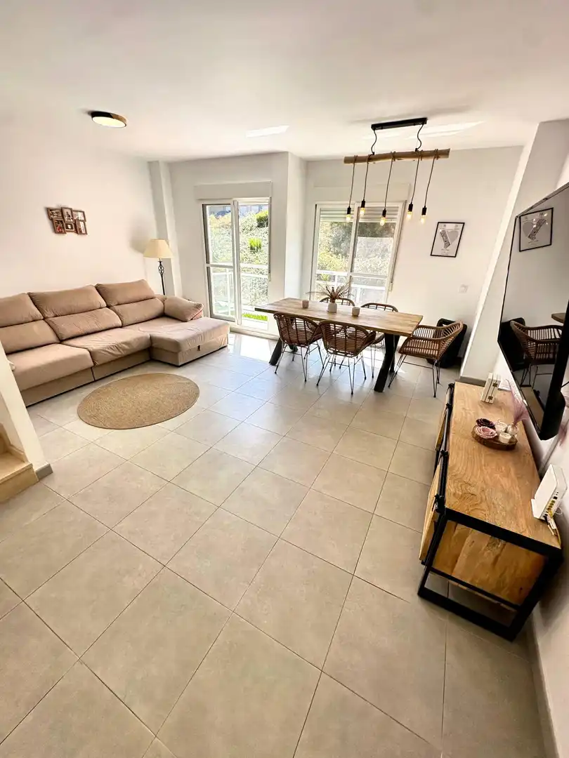 Sala d'estar de Dúplex en venda en Vilallonga / Villalonga amb Aire condicionat, Calefacció i Terrassa