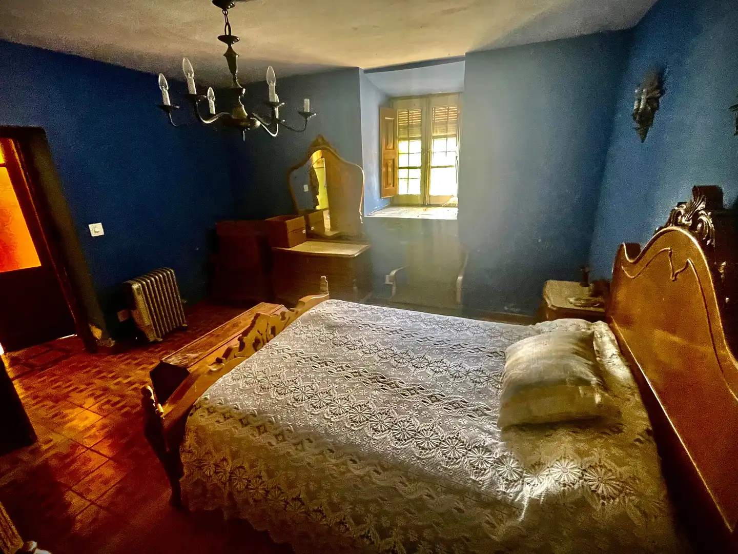 Schlafzimmer von Haus oder Chalet zum Verkauf in Villaturiel mit Privatgarten und Abstellraum