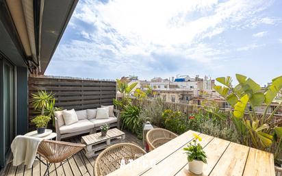 Terrasse von Dachboden zum verkauf in  Barcelona Capital mit Klimaanlage und Terrasse