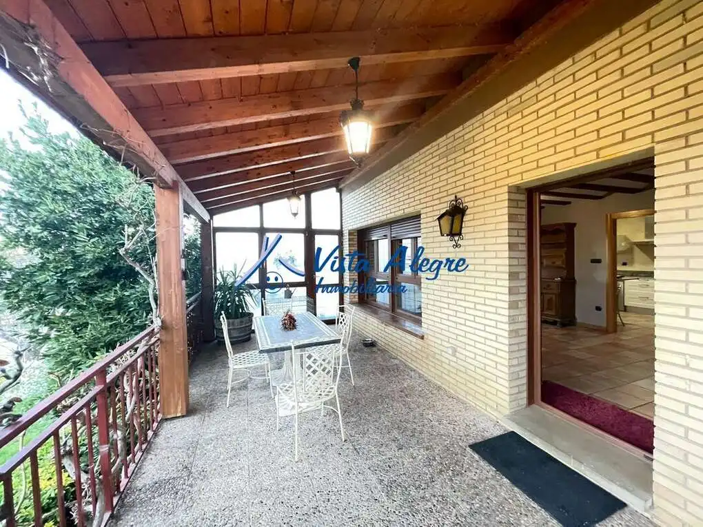 Terraza de Casa o chalet en venta en San Vicente de la Sonsierra con Calefacción, Jardín privado y Terraza