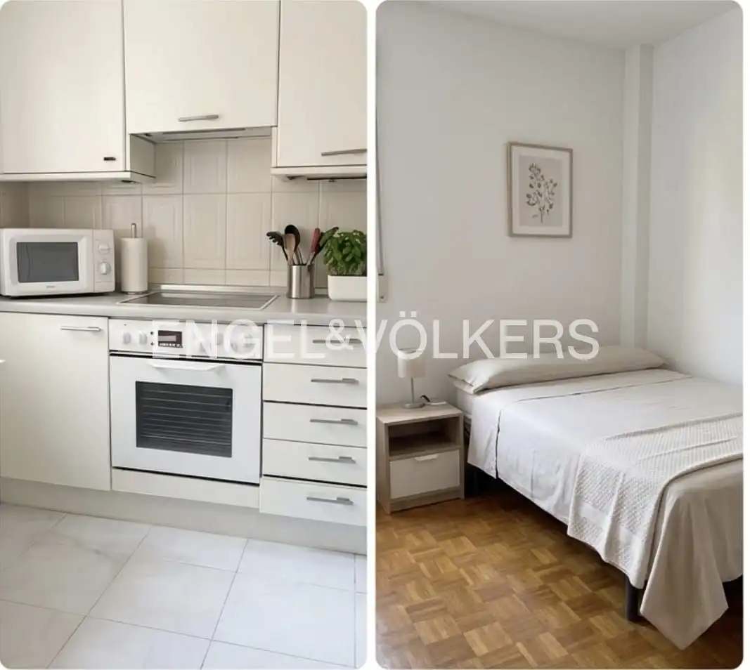 Habitación de Piso de alquiler en Madrid con Calefacción, Terraza y Amueblado