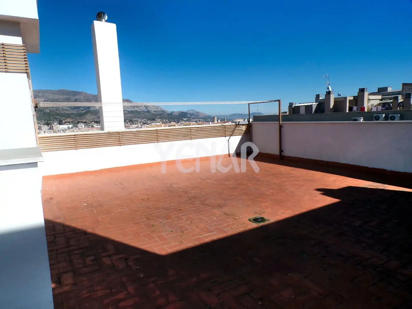 Terrace of Flat for sale in Alcoy / Alcoi  with Air Conditioner, Heating and Storage room